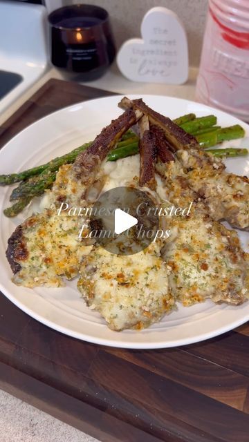 Cookin With Megg 👩🏻‍🍳 on Instagram: "Parmesan crusted lamb chops😋😋 have yall tried these yet? #parmesancrustedlambchops #dinnerideas #dinner #longhornsteakhouse" Longhorn Lamb Chops Recipe, Parmesan Crusted Lamb Chops Longhorn, Parmesan Crusted Lamb Chops, Lamb Appetizers, Lamp Chops Recipe, Crusted Lamb Chops, Lamp Chops, Longhorn Steakhouse, Lamb Chop Recipes