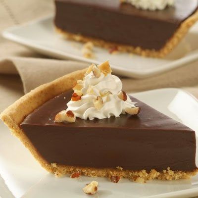 Chocolate Satin Pie, Coconut Crust, Chocolate Satin, Biscuits Graham, Chocolate Pie Recipes, Chocolate Pie, Cracker Crust, Choco Chips, Sweet Pie