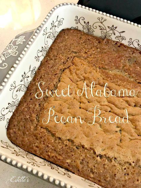 Alabama Pecan Bread, Alabama Cakes, Pecan Bread Recipe, Signature Recipes, Cornbread Cake, Cake Bars Recipe, Pecan Bread, Pecan Cake, Bread Recipes Sweet