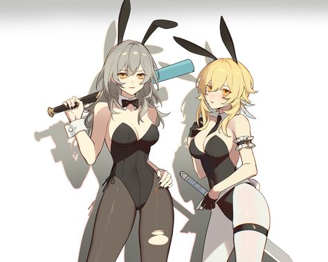 Anime Suit, Anime W, Bunny Suit, Make Love, Honkai Star Rail, Anime Crossover, Bunny Girl, Female Character Design, Star Rail