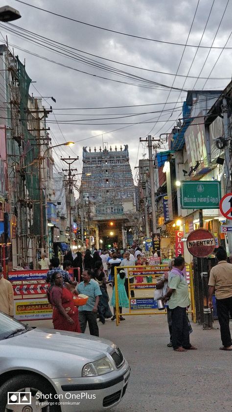 Madurai Meenakshi Amman Temple,  Madurai, Tamilnadu, India Tamilnadu Aesthetic, Asian Academia, Madurai Meenakshi Temple, Madurai Meenakshi Amman, Meenakshi Amman Temple, Ganesh Chaturthi Photos, Meenakshi Amman, South Asian Aesthetic, Bangalore City