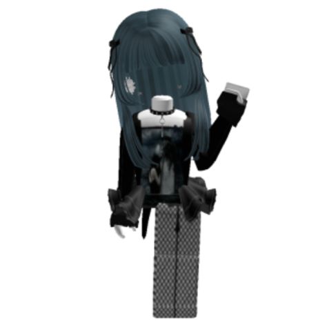 Navy Blue Roblox Avatar, Roblox Avatars Blue, Blue Roblox Avatar, Roblox Styles, Black Avatar, Emo Roblox Outfits, Skins Roblox, Blonde Hair Green Eyes, Emo Fits