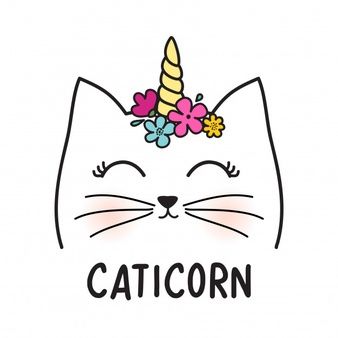 Patrón garabatos gatos y palabras coloridos | Descargar Vectores gratis Cat Unicorn, Unicorn Drawing, Unicorn Wallpaper, Cute Colors, Unicorn Cat, Unicorn Art, Cute Kawaii Drawings, A Unicorn, Cute Unicorn