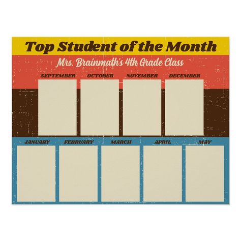 Posters For Teachers, Classroom Photo, Incentives For Employees, Student Posters, Student Of The Month, Staff Morale, Top Student, Employee Onboarding, Teacher Support