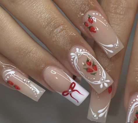 November Nails Ideas Square, Short Square Acrylic Nails Fall 2024, Square Acrylic Nails Fall, Short Square Acrylic Nails Fall, Fall Square Acrylic Nails, Fall Square Nails, Acrylic Nails Fall, Louis Vuitton Nails, Acrylic Nail Designs Coffin