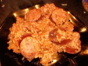 Red Rice & Sausage Red Rice And Sausage, Red Rice And Sausage Recipe, Parboiled Rice, Country Recipes, Sausage Recipe, Rice Pasta, Sausage And Peppers, Red Rice, Canned Tomato Sauce