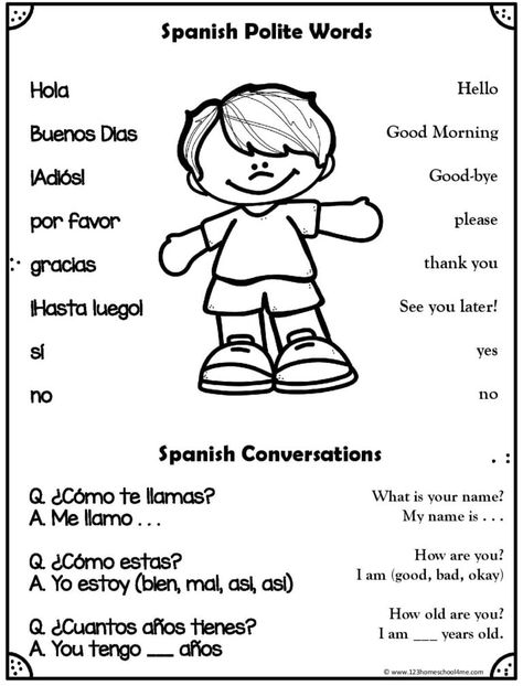 3rd Grade Spanish Worksheets, 2nd Grade Spanish Worksheets, Spanish Worksheets Beginner, Greetings In Spanish, Spanish Introduction Worksheet, Spanish Worksheets For Kids Printables, Spanish For Kids Printables, Spanish Greetings Worksheet, Greetings Worksheets