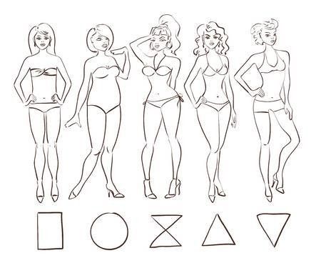 Pear Drawing, Character Design Disney, Types Of Body Shapes, Body Type Drawing, Sketch Cartoon, Rectangle Body Shape, Triangle Body Shape, Human Body Drawing, Body Shape Drawing