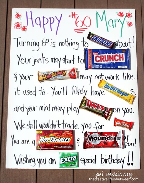 Birthday Card With Candy, Candy Bar Cards, Candy Birthday Cards, Candy Posters, Candy Bar Poster, 60th Birthday Poster, Watercolor Photography, Bar Posters, Homemade Birthday Gifts