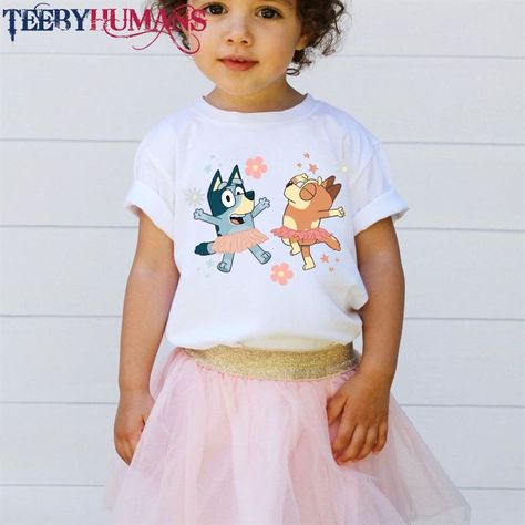 Ballerina Bluey And Mum Classic Sweatshirt Check more at https://teebyhumans.com/product/ballerina-bluey-and-mum-classic-sweatshirt/ Bluey Birthday Outfit, Leave Her Wild, Create Your Own Sunshine, 2nd Birthday Outfit, Bluey Birthday, Princess Shirt, Girl Shirts, Big Sister Shirt, 1 Birthday