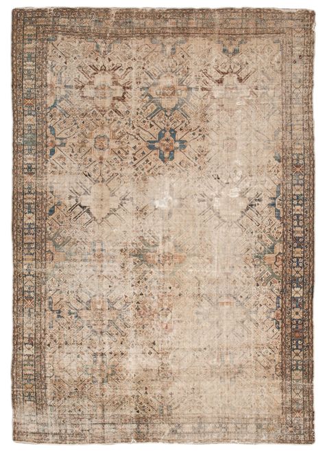 Neutral Persian Rug, Distressed Persian Rug, Pink Earth, Brown Persian Rug, Interior Objects, Interior Textiles, Art Deco Rugs, Mountain Cabin, Distressed Rugs