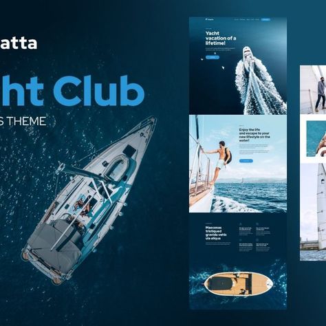 BoatSquad - Boats Directory Listings WordPress Theme Sports Templates, A Yacht, Yacht For Sale, Yacht Charter, Sailing Yacht, Yacht Club, Wordpress Themes, Instagram Template, Wordpress Theme