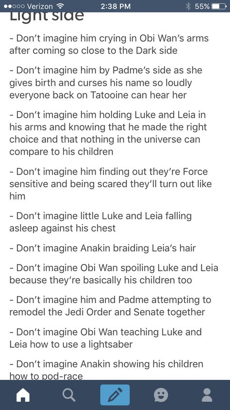 Anakin Imagines, Anakin Headcanon, Bad Feeling, The Force Is Strong, A Silent Voice, Star Wars Rebels, Star Wars Images, Star Wars Fandom, Love Stars