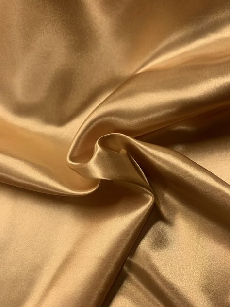 Deep Autumn Color Palette, Textures Fashion, Charmeuse Fabric, Gold Color Palettes, Ticking Fabric, Chair Sashes, Burlap Fabric, Gold Satin, Shades Of Gold