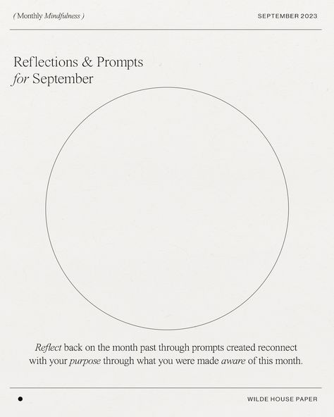 Based on our two inspired by topics for September derived from our September Mood: Awareness & Purpose – we crafted guided reflections to look back on the month past and tailored journal prompts to reflect on the growth your experienced. Use these prompts solo to write or save them to ask to someone close to you to cultivate new realms of conversation. September Prompts 2024, September Prompts, Wellness Girly, September Mood, Reflection Prompts, Healing Journey, Journal Prompts, Journal Inspiration, Journal Ideas