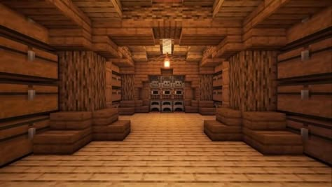 Minecraft Anvil Room Ideas, Chest Rooms Minecraft, Storage Room Minecraft Design, Minecraft Storage Room Design, Minecraft Mountain Base Interior, Minecraft Blacksmith Ideas Interior, Minecraft Wall House, Mc Storage Room, Minecraft Wall Design Interior