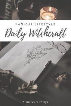 Witchy Habits, Daily Witchcraft, Grimoire Inspiration, Magickal Tips, Daily Magic, Witchcraft 101, Witchy Planner, Witch Rituals, Green Witchcraft