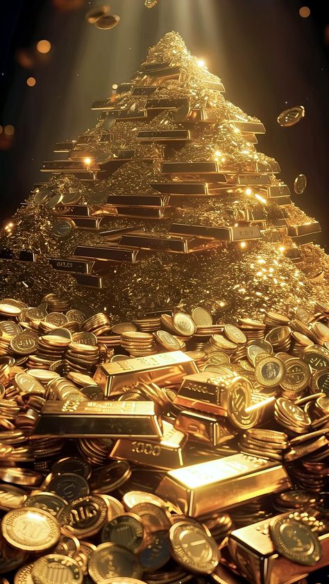 Gold Bar Wallpaper, Wealth Vision Board Money, Money Hd Wallpaper, Gold Astethic, Prosperity Wallpaper, Wealth Wallpaper, Abundance Wallpaper, Coin Wallpaper, Gold Coin Wallpaper