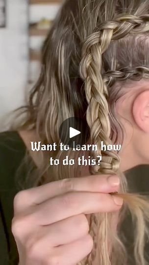 42K views · 2.7K reactions | Viking braid tutorial by @medievalashley 💛⚔️  #vikinghair #vikinghairstyle #vikingbraids #braids #shieldmaiden #lagertha #torvi #vikings #vikingstyle #modernviking #valkyrie #historyvikings #vikingsvalhalla #nordic #readyforbattle #valhalla #tutorial #tutorialvideo #tutorialreels | Nordic Sisterhood | Peyton Parrish · Drengr of Ragnarok (feat. Jonathan Young)