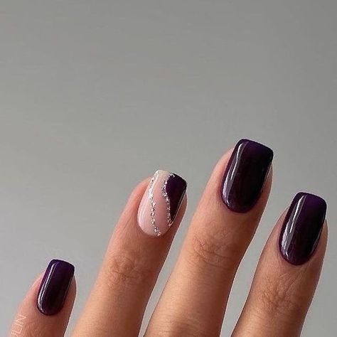 Aubergine Nails, Merry Berry, 1 2 3, Gel Nails, Berry, Nail Designs, Nail Art, Nails, On Instagram