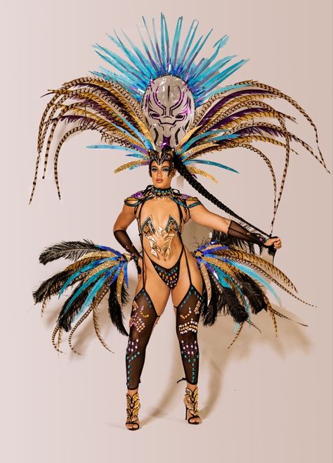 Black Panther inspired Carnival Costume for Yard Mas Jamaica 🇯🇲 Carnival 2024 Jamaica Carnival, Carnival Outfit, Carnival Costume, Future Self, Carnival Costumes, Black Panther, Jamaica, Panther, Carnival