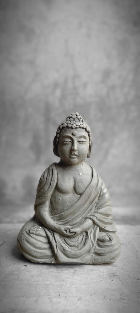 Clay modelling Buddha statue Clay Buddha Handmade, Buda Statue, Clay Buddha, Buddhist Statue, Clay Modelling, Clay Sculpting, Buddha Sculpture, How To Make Clay, Sculpting Clay