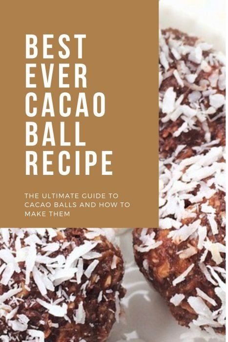 These Raw Cacao Energy Balls are full of nutrient-packed nuts, and coconut and are naturally sweetened with sultanas and dates. Cacao Balls, Cacao Protein Balls, Raw protein balls - call them what you like! They are delicious and this is an easy recipe if you're in the mood for a sweet treat. Cacao Protein Balls, also known as cacao energy balls or raw cacao balls are great for vegans, and if you're not a vegan you're still going to love them. Try them! They're easy peasy #cacaoblissballs #... Coconut Energy Balls, Vegan Energy Balls, Cacao Recipes, Raw Protein, Snack Balls, Coconut Balls, Healthy Sweet Snacks, Date Recipes, Protein Balls