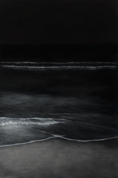 M. H. Ocean At Night, Ansel Adams, White Photo, Pics Art, Shades Of Black, Black And White Photography, White Photography, Dark Side, Photography Inspiration