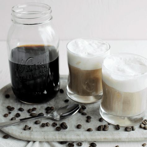 Starbucks Drinks At Home, Cold Espresso, Starbucks Sweet Cream, Cold Brew Espresso, Cold Brew Coffee At Home, Homemade Coffee Drinks, Make Cold Brew, Cold Brew Coffee Concentrate, Cold Brew At Home