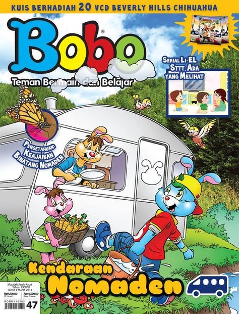 Majalah Bobo, Childhood Nostalgia, Cute Art, Design Ideas, Comic Books, Comic Book Cover, Magazine, Comics, Book Cover