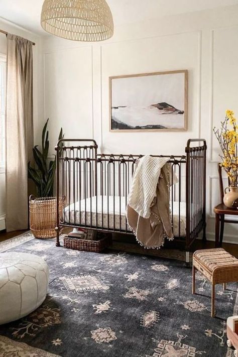 Nursery colors, decor, lighting, and more – we reveal the key 2023 nursery ideas. As this year comes to a close, we've been busy talking to designers and experts while keeping an eye on the biggest nursery trends for 2023. 2023 Nursery, Tiny Nursery, Simple Nursery, Nursery Trends, Cozy Nursery, Nursery Room Design, Baby Room Inspiration, Nursery Curtains, Nursery Room Inspiration