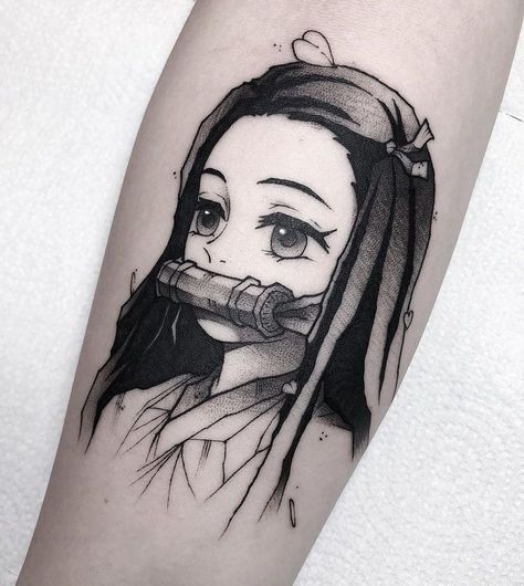 Nezuko Tattoo Ideas, Demon Slayer Tattoos, Breathing Styles, Demon Slayer Tattoo, Geisha Tattoo Design, Celestial Symbols, Slayer Tattoo, Half Sleeve Tattoos Forearm, Manga Tattoo