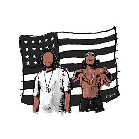 outkast - stankonia (art by kodone) Outkast Drawing, Outkast Tattoo Ideas, Outkast Painting, Outkast Artwork, Andre 3000 Wallpaper, Outkast Art, Outkast Aesthetic, Outkast Wallpaper, Outkast Tattoo