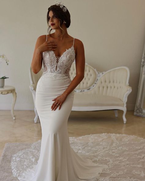 Kitty Chen Wedding Dresses, Kitty Chen Wedding Dress, Kitty Chen, Strap Wedding Dress, Spaghetti Strap Wedding Dress, Boda Ideas, Dress Alterations, Maybe Someday, Future Plans