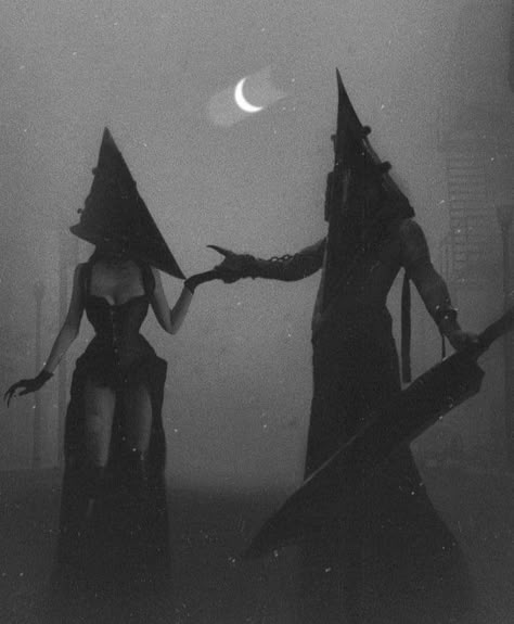 Silent Hill Art, Nghệ Thuật Kinh Dị, Pyramid Head, Halloween Fest, Dark Love, Romantic Goth, Dark Romantic, Goth Art, Beautiful Dark Art