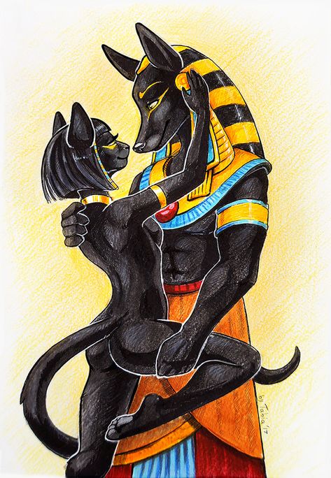 Anubis Art, Egyptian Goddess Art, Ancient Egypt Gods, Egyptian Deity, Joker Artwork, Ancient Egyptian Gods, Avatar The Last Airbender Art, Art Apps, Egypt Art