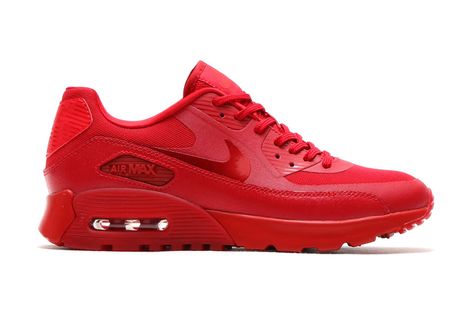 Nike 2015 Holiday Air Max 90 Ultra Essential Nike Free Flyknit, Red Trainers, Cheap Nike Air Max, Nike Shoes Cheap, Nike Air Max For Women, Nike Shoes Outlet, Red Sneakers, Gym Shoes, Sneakers Men Fashion