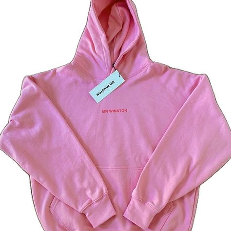 Mr winston vintage pink puff hoodie Mr Winston Hoodie, Puff Hoodie, Mr Winston, A Present, Original Bags, Vintage Pink, Tags, Pink, How To Wear