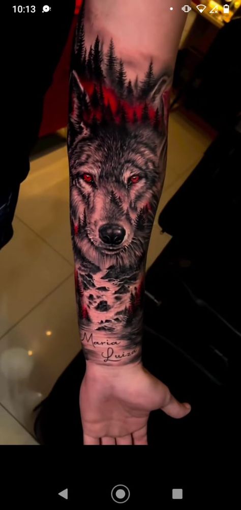 Shin Tattoo Men Ideas, Wolf Arm Tattoo, Wolverine Tattoo Ideas, Wolf Forearm Tattoo, Tattoo Ideas For Men Shoulder, White Wolf Tattoo, Wolverine Tattoo, Left Arm Tattoo, Polynesian Tattoos Women