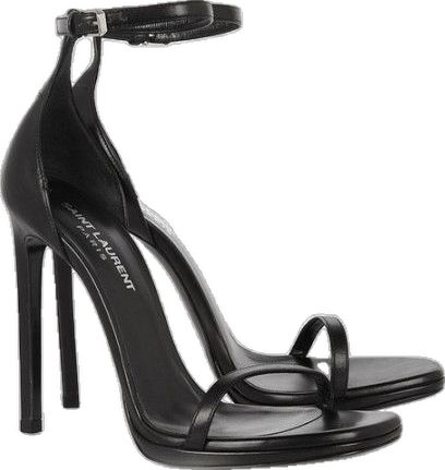 Kasut Tumit Tinggi, Hot Couture, Black High Heel Sandals, Strappy High Heels Sandals, Dr Shoes, Yves Saint Laurent Shoes, Strappy High Heels, Heels High, Leather Platform Sandals