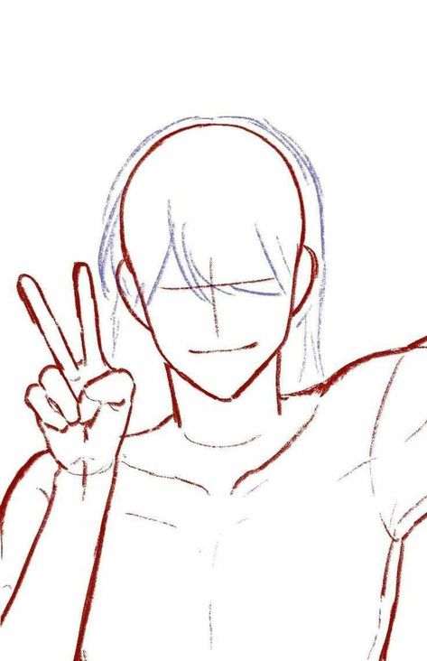 Peace Hands Reference, Peace Sign Base Drawing, Peace Hand Drawing Reference, Anime Base Peace Sign, Drawing Poses Peace Sign, Peace Sign Pose Reference Male, Piece Sign Pose Reference, Drawing Reference Poses Peace Sign, Peace Pose Drawing