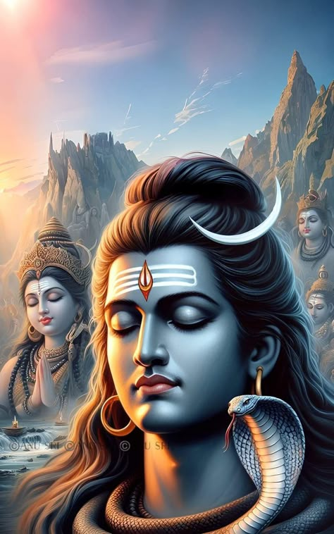 Mahashivratri Drawing, Drawing Shiva, Shiva Drawing, India Drawing, Virat Kohli Portrait Photography, Angry Lord Shiva, Ram Sita Photo, Draw With Me, Lord Mahadev