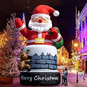 https://amzn.to/3uMDT88 Blow Up Christmas Decorations, Blow Up Santa, Christmas Blow Up, Inflatable Christmas Decorations Outdoor, Holiday Characters, Inflatable Christmas Decorations, Inflatable Santa, Santa Claus Decorations, Father Christmas Gifts