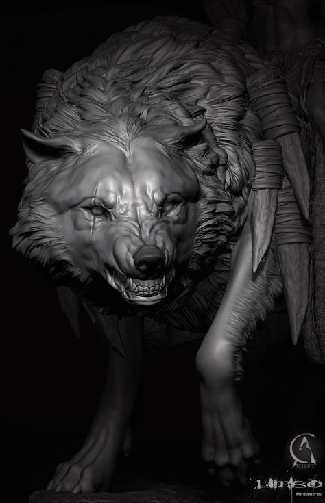 Wolf Beast, Wolf Sculpture, Angry Wolf, Wolf 3d, Digital Sculpture, Human Figure Drawing, Animal Study, Wolf Art, Human Figure