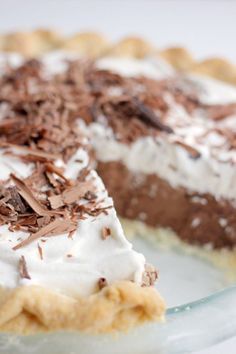 Chocolate French Silk Pie Recipe, Silk Pie Recipe, Baker Bettie, Chocolate Silk Pie, French Silk Pie, Chocolate Pie With Pudding, Silk Pie, Chocolate Pie Recipes, Chocolate Cream Pie