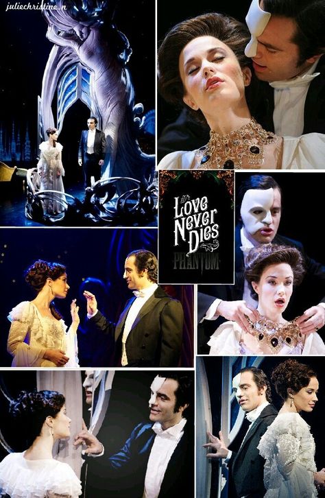 Love Never Dies (London)  Phantom of the opera!!! Ramin Karimloo Love Never Dies, Love Never Dies Ramin And Sierra, The Phantom Of The Opera Wallpaper, Love Never Dies Musical, Opera Ghost, Sierra Boggess, Theatre Problems, Christine Daae, Ramin Karimloo