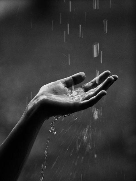 "We are not human beings having a spiritual experience; we are spiritual beings having a human experience." ~ Pierre Teilhard de Chardin Hand Portrait, Goal Inspiration, I Love The Rain, Rain Dance, Love The Rain, I Love Rain, Hand Photography, Love Rain, Soyut Sanat Tabloları