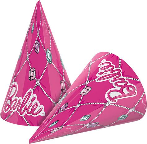 Barbie Party, 2nd Birthday Parties, Party Hats, Fancy Dress, 2nd Birthday, Balloons, Party Decorations, Birthday Party, Hats