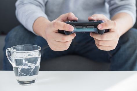 A young man holding game controller play... | Free Photo #Freepik #freephoto #background #people #technology #hand Holding Controller Reference Drawing, Holding Controller Pose, Hand Holding Controller Reference, Holding A Controller Reference, Holding Game Controller Reference, Hands Holding Controller, Holding Controller Reference, Controller Reference, Holding Controller