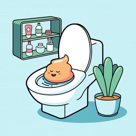 Toilet Training Visuals, Toilet Illustration, Toilet Cartoon, Toilet Drawing, Tom And Jerry Pictures, Female Cartoon Characters, Building Illustration, Air Bnb, Cute Doodles Drawings